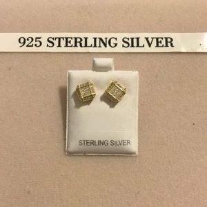 Sterling silver earring